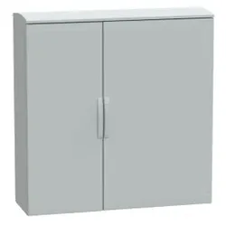Schneider Electric NSYPLAT12124G 7035 Poly-Ws 1250X1250X420 2 Tueren