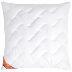 Schlaf-Gut Microfaserkissen »Proneem m. MF-Bezug«, (1 St.), Wirksam gegen Milben (von Hohenstein getestet) Schlaf-Gut weiß B/L: 80 cm x 80 cm