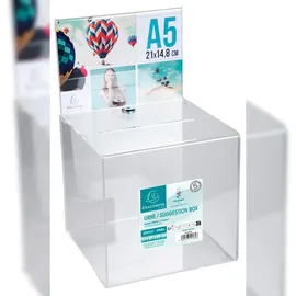 Exacompta Losbox 21 x 21 x 21 cm 1-tlg. transparent