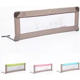 Cangaroo Bettschutzgitter, 130 x 43,5 cm für zuhause und unterwegs beige