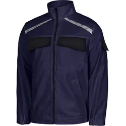 safety and more Arbeitsjacke »EXTREME«, marine/schwarz, Polyester/Baumwolle, Gr. XXXL - blau