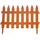 Prosperplast Gartenzaun Garden Classic 3,2 m terracotta