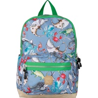 Pick & Pack Pick & Pack, Kindergartentasche, Mix Animal Backpack (26,5 x 36,5 x 12,5 cm), Grau