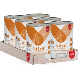 mera Vital Gastro Intestinal Nassfutter Für Hunde | Unterstützt die Verdauung | Hundefutter | Diätfutter | Von Tierärzt:innen empfohlen 2.4 kg