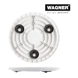 Wagner System GmbH Wagner Pflanzenroller Ultraflat GH 0451 Weiß Ø 30