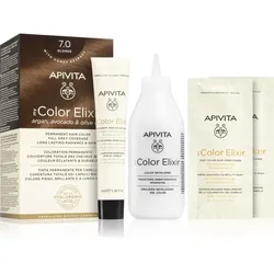 Apivita My Color Elixir Haarfarbe ohne Ammoniak Farbton 7.0 Blonde 1 St.