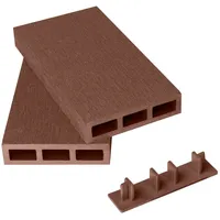 WPC Zaunbrett 80H20 - 6 Farben Zaunlatten Gartenzaun 80x20x2900