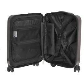 check.in London 2.0 4-Rollen Cabin 55 cm / 29 l carbon schwarz