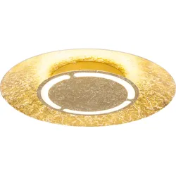 Tabea Deckenleuchte Metall Goldfarben, Led