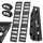 Trutzholm Auffahrrampe 199 cm 680 kg klappbar Aluminium gelocht schwarz 2 St.