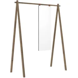Karup Design - Hongi Garderobe mit Spiegel 150, carobbraun