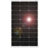 Solarpanel 100W 12V mono Solarmodul Wohnmobil Wohnwagen Camping Garten Balkon