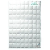 Aura® Luxus Ganzjahres Daunendecke 135x200 cm | Luxe 90% ungarische Gänsedaunen Klasse I | Oeko-TEX® Standard 100 | Allergikergeeignet Luxus Bettdecke für alle Jahreszeiten