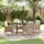 vidaXL Garten Essgruppe 5-tlg. Beige