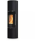Edilkamin Kaminofen Tally 8 Up S | Stahl schwarz | 8 kW