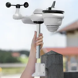 Kerbl Digitale Wetterstation 7in1 Weiß 291394
