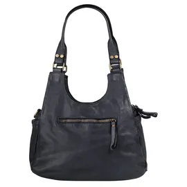 Samantha look Umhängetasche Leder Blue