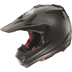 Arai MX-V EVO Solid Frost Motocross Helm, schwarz, Größe L für Männer