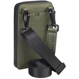 LEONHARD HEYDEN Den Haag Handytasche Leder Olive