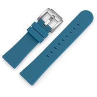TW Steel Marc Coblen Armband Uhrenband Uhrenarmband Silikon 22 MM Blau SB_BL_S