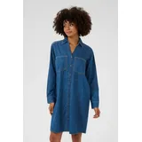 Culture Blusenkleid Blau M