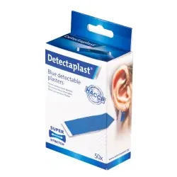 Detectaplast Elastic Pflaster, detektierbar und elastisch 8238 , Maße 9 x 38 mm, 50 Stück