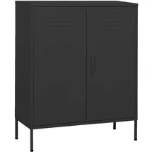 deluke KEVI Büroschrank 80 x 35 x 101,5 cm Anthrazit