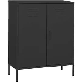 deluke KEVI Büroschrank 80 x 35 x 101,5 cm Anthrazit