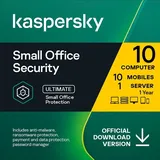 Kaspersky Lab Small Office Security 10 Geräte 1 Jahr DE Win Mac Android iOS