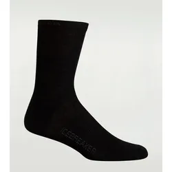 Icebreaker Hike Lite Liner Crew Men -black
