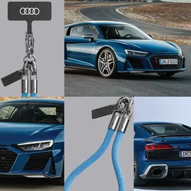 Audi Universal-Schlüsselband blau