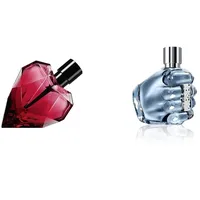 Diesel Loverdose Red Kiss Eau de Parfum 30ml + Diesel Only the Brave Eau de Toilette 200ml