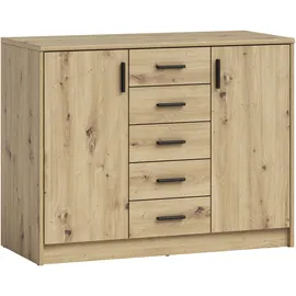 HBZ Nelly Kommode 109 x 86 x 50 cm Braun