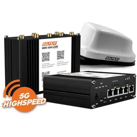 Selfsat MWR 5560 eSIM 5G Cat 20 bis 3,4 Gbps inkl. SELFSAT 5G Antenne weiß