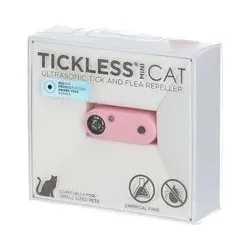 Tickless® Mini Chat Expulseur Ultrasonique Tique/Puce Rose Appareil 1 pc(s)