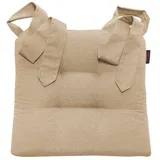 Magma Heimtex Sitzkissen 40 x 40 x 5 cm beige 2-tlg.