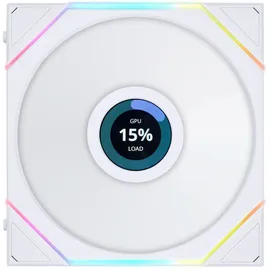 Lian Li UNI FAN TL LCD (140 mm, 1 x), PC Lüfter, Weiss