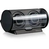 Designhütte Uhrenbeweger Tubix für 2 Automatikuhren Schwarz