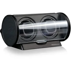 Designhütte Uhrenbeweger Tubix für 2 Automatikuhren Schwarz