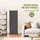 Vevor Raumteiler Trennwand 4-teiliger Paravent Stellwand, faltbarer Sichtschutz für Büro Schlafzimmer Esszimmer Arbeitszimmer Balkon, Raumtrenner freistehend (56 x 45 x 172,5 cm), Grau