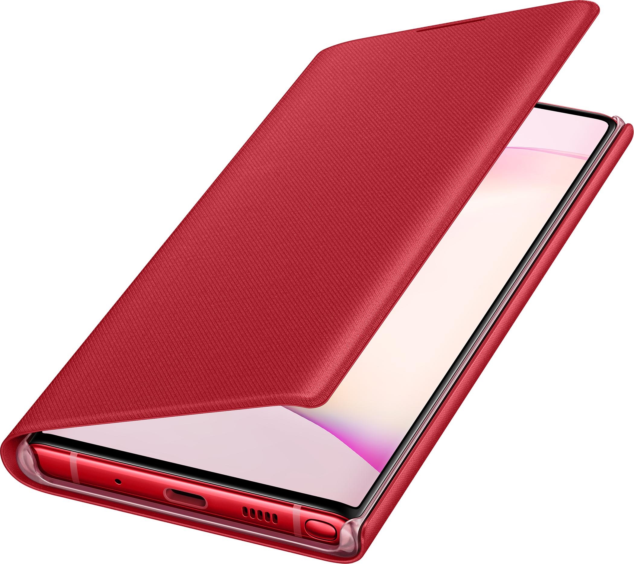 Samsung LED View Cover (Galaxy Note 10), Smartphone Hülle, Rot