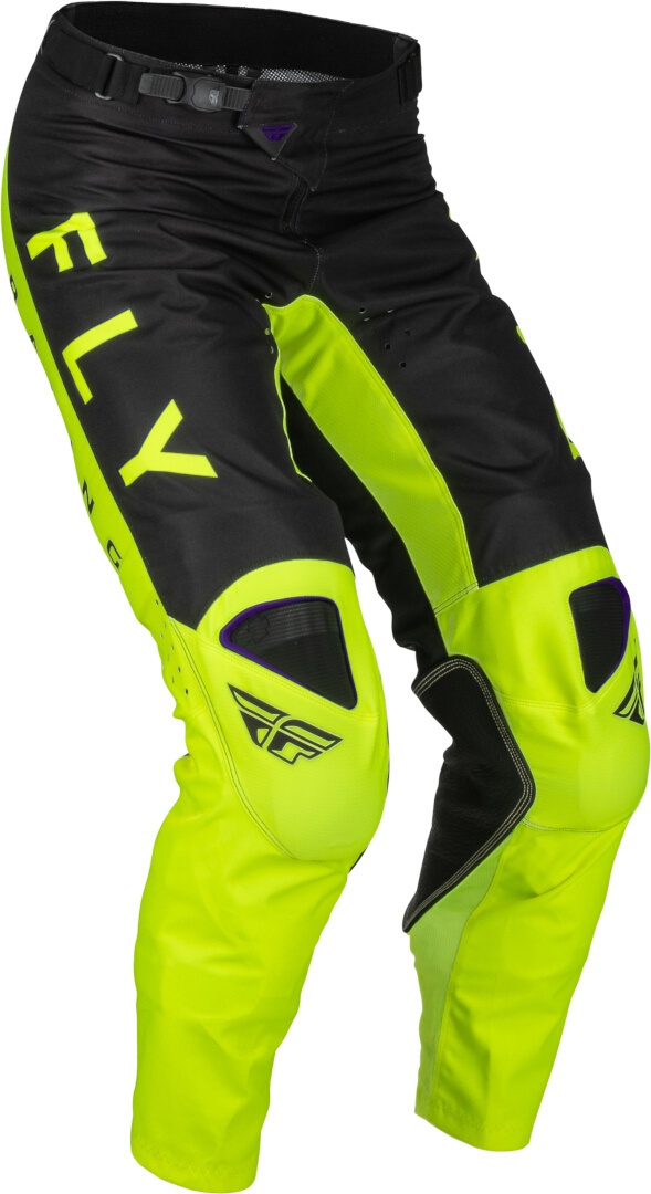 Fly Racing Kinetic Kore Motorcross broek, zwart-geel, 28