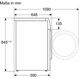 Bosch WGB2560X1 Waschmaschine (10 kg, 1600 U/min)