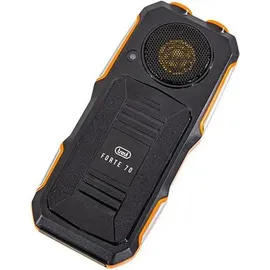 Trevi Forte 70 Arbeitstelefon, Stoßfest, Lange Akkulaufzeit, Robustes Smartphone mit 2,4" LCD-Display, Einfache Bedienung, Doppelte Taschenlampe, Leistungsstarker Lautsprecher, Wireless, Kamera