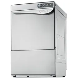 Professionelle Gläserspülmaschine KROMO AQUA 40 aus Edelstahl. Geschirrspüler für Bar-, Restaurant- und Großküchen.