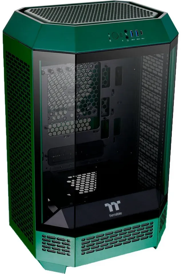 Thermaltake PC-Gehäuse Thermaltake The Tower 300, Tower-Gehäuse grün