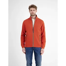 Lerros Sweatjacke in weicher Strukturqualität", - Scandinavian Red - XL,