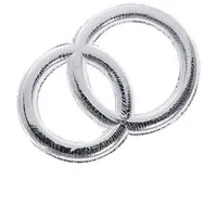 Brunnen Wachs-Eheringe 32 mm silber