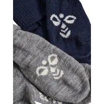 hummel Socken Mini Wool 2-Pack Socks blau 18-20