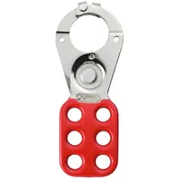 ABUS Sicherheitsschloss ABUS, Verriegelungshaspen zur Arbeitssicherheit, Größe 2,5 mm (Klauenmaß)